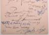 Rare Autograph Page Signed by Many Notorious World Leaders of the 20th Century - 4