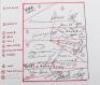 Rare Autograph Page Signed by Many Notorious World Leaders of the 20th Century - 5