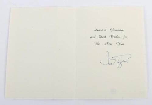 Christmas Card from Iva Toguri &ldquo;Orphan Ann &ndash; Tokyo Rose&rdquo;