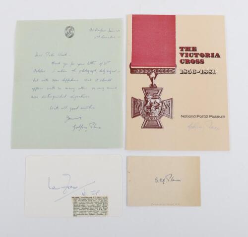 The Victoria Cross 1856-1881 Booklet Signed by Royal Navy Victoria Cross Winner Rear Admiral Basil Charles &ldquo;Godfrey&rdquo; Place VC CB CVO DSC