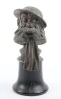 A Bruce Bairnsfather Old Bill Bronze Car Mascot