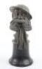 A Bruce Bairnsfather Old Bill Bronze Car Mascot
