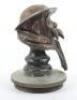 A Bruce Bairnsfather Old Bill Bronze Car Mascot - 3