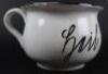 Unsigned WW2 &lsquo;Heil Hitler&rsquo; Novelty Anti-German Chamber Pot