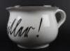 Unsigned WW2 &lsquo;Heil Hitler&rsquo; Novelty Anti-German Chamber Pot - 3