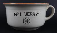 Fieldings Crown Devon WW2 Novelty Chamber Pot