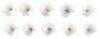 10x Fieldings WW2 Novelty Miniature Chamber Pots, &lsquo;Jerry No. 1&rsquo; - 2