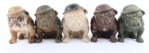 5x WW2 &lsquo;Hitlers Terror&rsquo; Bulldog Figures