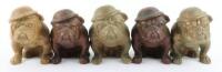 5x WW2 ‘Hitlers Terror’ Bulldog Figures