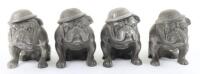 4x WW2 ‘Hitlers Terror’ Bulldog Cast Metal figures