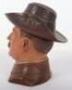 Boer War Character Tobacco Jar of a City Imperial Volunteer - 4