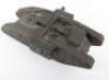 Impressive Heavy Cast Brass Model of a WW1 British Mk IV Tank - 2