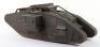 Impressive Heavy Cast Brass Model of a WW1 British Mk IV Tank - 5