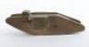 Brass Model of a British Mk V Tank &ldquo;Souvenir from Bovington&rdquo;