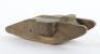 Brass Model of a British Mk V Tank &ldquo;Souvenir from Bovington&rdquo; - 3