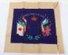 3x Assorted Colourful WW1 Embroidered Silk Flag Pictures - 5