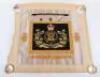 3x Assorted Colourful WW1 Embroidered Silk Flag Pictures - 10