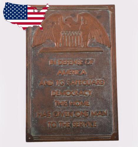 American Service Plaque