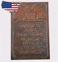 American Service Plaque