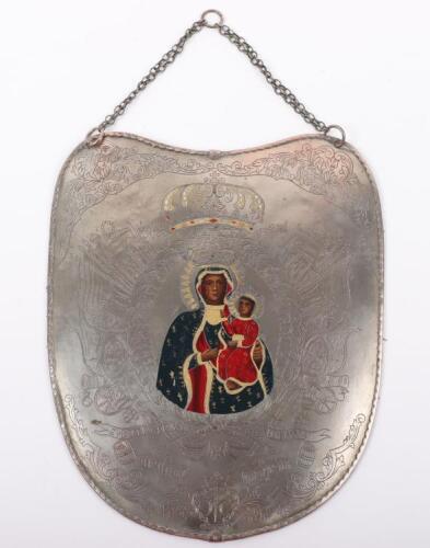 Polish Military Ceremonial Gorget &ldquo;Ryngraf&rdquo;