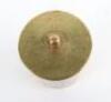 Fine Quality WW1 Trench Art Gong from a 1915 Dated Canadian 18pdr Shell of the 1st General Headquarters Ammunition Park - 5