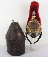 Victorian Household Cavalry Royal Horse Guards Officers Helmet Belonging to Right Honourable Reginald Herbert 15th Earl of Pembroke & Montgomeryshire