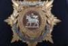 The Queens Royal West Surrey Regiment Officers Home Service Helmet - 3