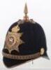 The Queens Royal West Surrey Regiment Officers Home Service Helmet - 5
