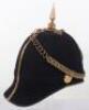 The Queens Royal West Surrey Regiment Officers Home Service Helmet - 9