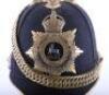 Post 1902 Royal Warwickshire Regiment Officers Home Service Helmet - 4