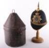 Victorian South Wales Borderers Officers Home Service Helmet - 2