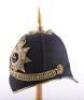 Post 1902 Royal Warwickshire Regiment Officers Home Service Helmet - 5