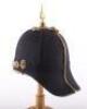 Post 1902 Royal Warwickshire Regiment Officers Home Service Helmet - 6