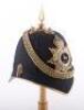 Post 1902 Royal Warwickshire Regiment Officers Home Service Helmet - 9