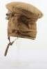 WW1 British Kings Royal Rifle Corps Officers Foul Weather “Gor Blimey” Peaked Cap - 4