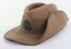 Rare British Made WW1 Australian Slouch Hat Belonging to Lieutenant H S Gray 29th (Victoria) Overseas Battalion A.I.F - 6