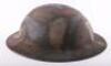 WW1 American Camouflaged Steel Helmet - 6