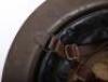 WW1 British Steel Brodie Helmet Issued to Early American Troops with Camouflage Paint Finish - 9