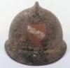 Scarce 1920&rsquo;s / 1930&rsquo;s Latvian Army Adrian Pattern Steel Helmet