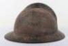 Scarce 1920&rsquo;s / 1930&rsquo;s Latvian Army Adrian Pattern Steel Helmet - 5