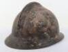 Scarce 1920&rsquo;s / 1930&rsquo;s Latvian Army Adrian Pattern Steel Helmet - 7
