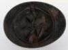 Scarce 1920&rsquo;s / 1930&rsquo;s Latvian Army Adrian Pattern Steel Helmet - 9