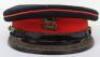 Royal Leicestershire Regiment Field Officers Full Dress Peaked Cap - 6
