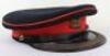 Royal Leicestershire Regiment Field Officers Full Dress Peaked Cap - 7
