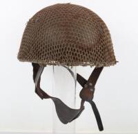 WW2 1943 British Airborne Forces Steel Combat Helmet