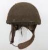 WW2 British 1942 Dispatch Riders Helmet Worn by Captain R D George South Wales Borderers and Parachute Regiment with Special Allied Airborne Reconnaissance Force (S.A.A.R.F) - 3