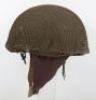 WW2 British 1942 Dispatch Riders Helmet Worn by Captain R D George South Wales Borderers and Parachute Regiment with Special Allied Airborne Reconnaissance Force (S.A.A.R.F) - 6