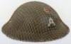 WW2 British Steel Helmet of Superintendent Fred Stansfield, Chief Officer Peak District Ambulance Service - 5