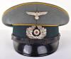 WW2 German Army Regimentally Marked Cavalry NCO’s Peaked Cap