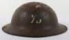 Extremely Rare Hong Kong Made WW2 British Royal Navy Port Defence Hong Kong Steel Combat Helmet - 3